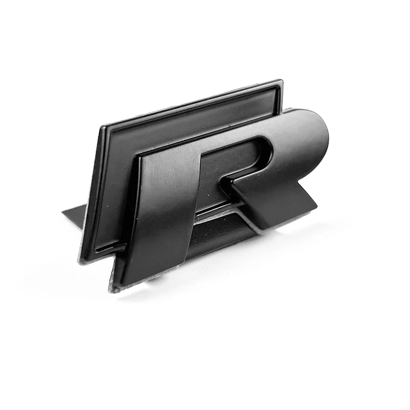 3D Metal R Badge Car Grille Emblem Sticker – Volkswagen