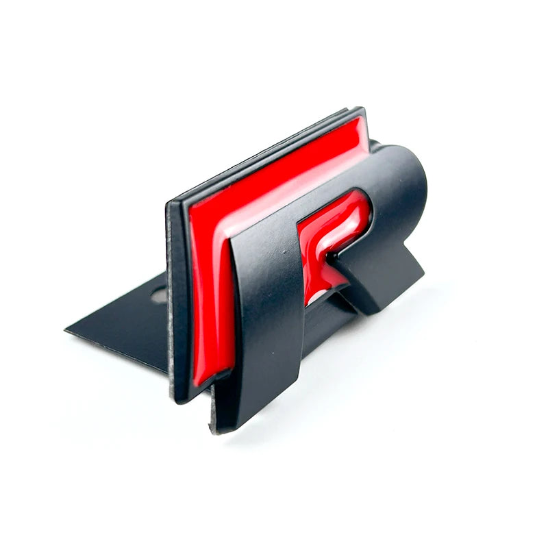 3D Metal R Badge Car Grille Emblem Sticker – Volkswagen