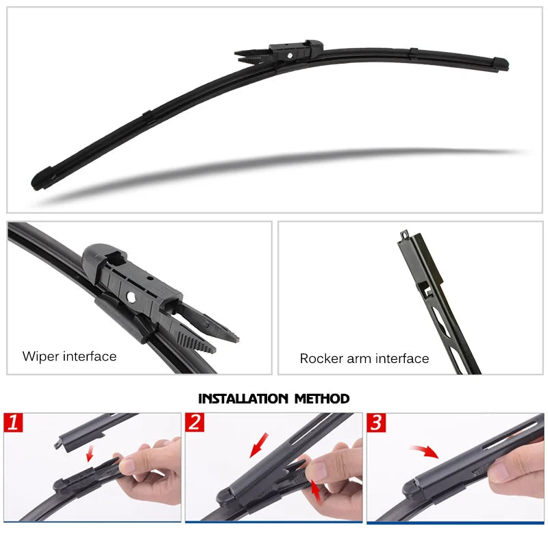 Front Wiper Blades Set – Seat Leon MK2 (2005–2012) 26