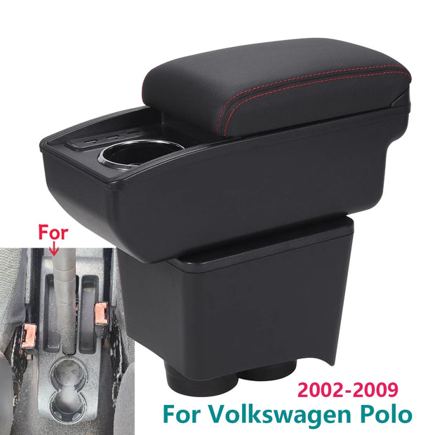 Volkswagen Polo 9N / Polo 3 Armrest Storage Box Retrofit – 2002–2009