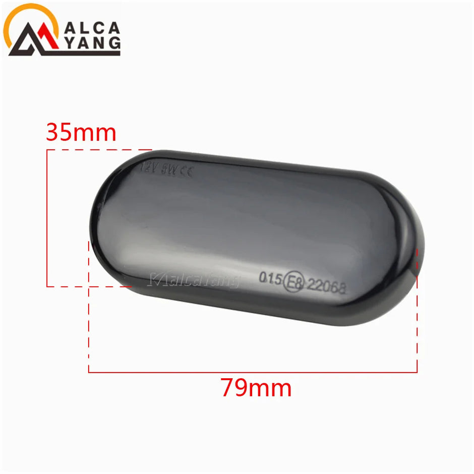 Dynamic LED Side Marker Indicator Set (Smoked Black) – VAG (2pcs)