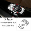 BMW 3/4 Series Centre Console / Gear-Shift Trim Sticker (Carbon-look)