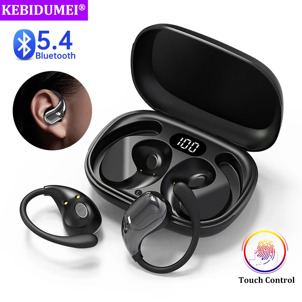 Bluetooth Ear Hook Headphones Waterproof