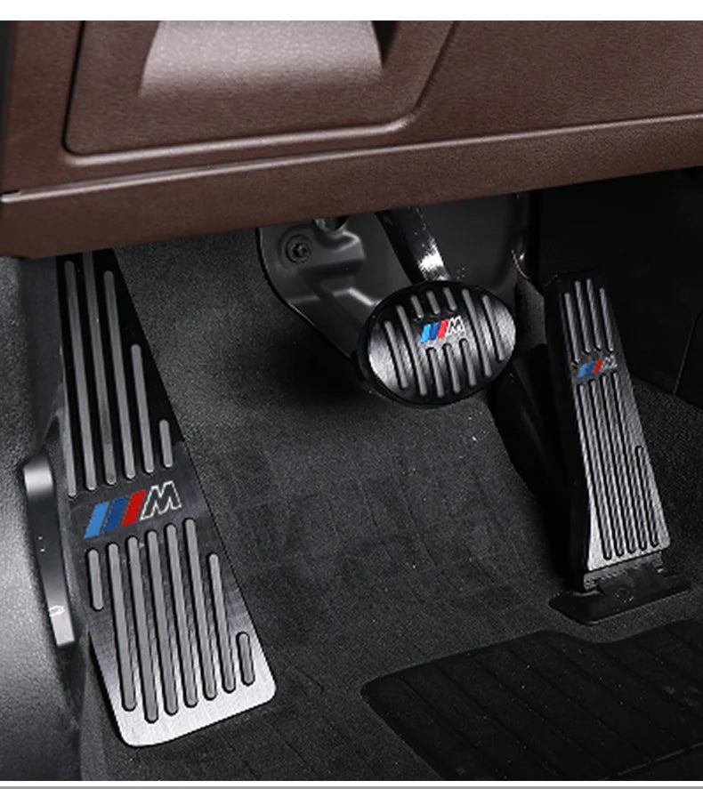 BMW M-Style Pedal Cover Set (2pcs) — Variant: F20 / F48 / F39