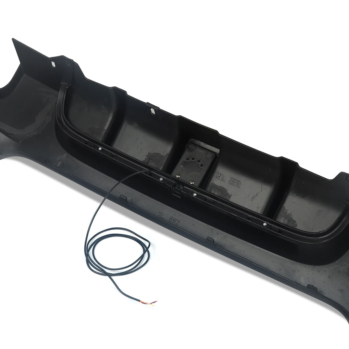 Rear Bumper Diffuser Lip (Gloss Black) – BMW 3 Series E92 / E93 M Sport (330i)