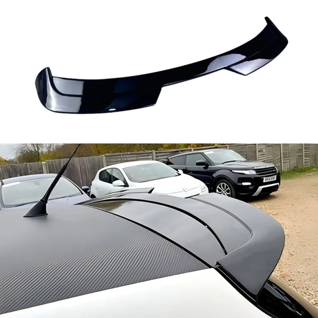 Rear Roof Lip Spoiler Splitter – SEAT Leon Mk2 (2009–2012) 4-Door Hatchback (Gloss Black)