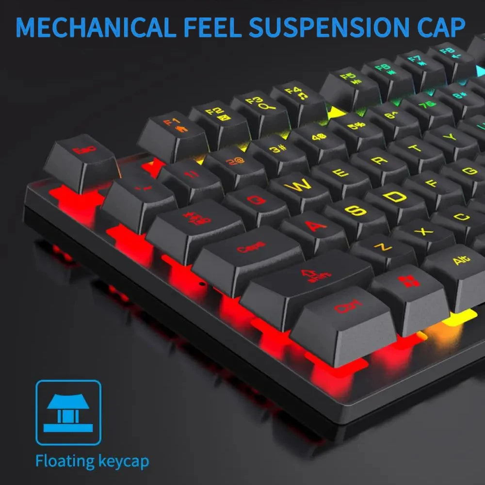 Wired Mechanical Gaming Keyboard RGB for Windows