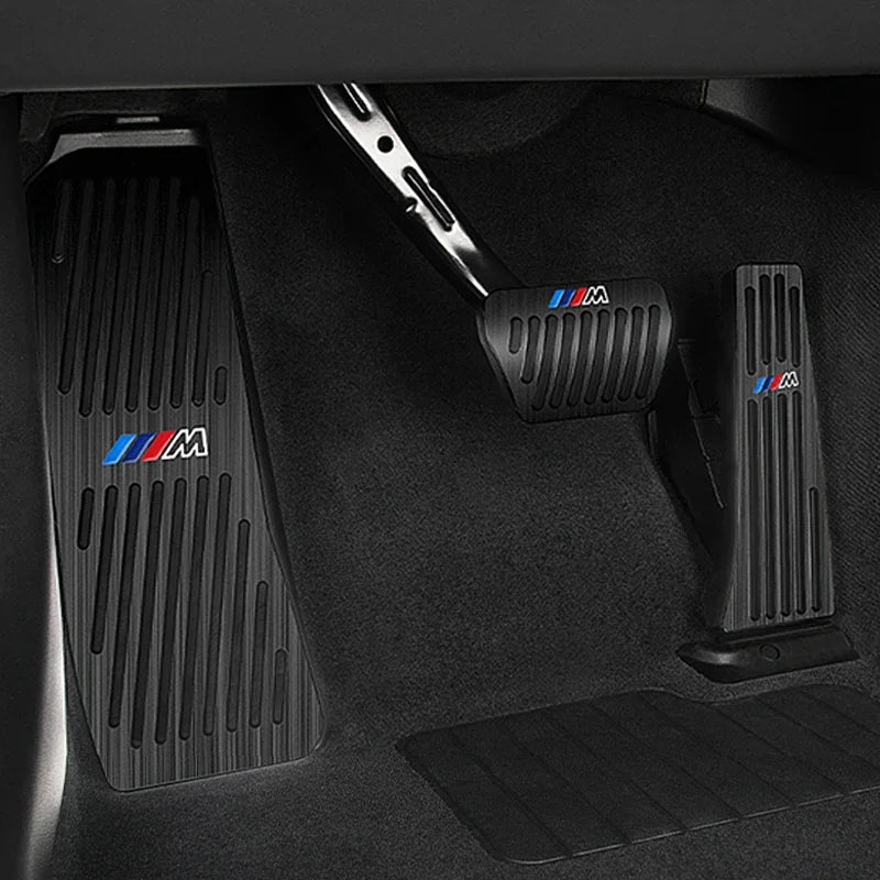 BMW M-Style Pedal Cover Set (2pcs) — Variant: F20 / F48 / F39