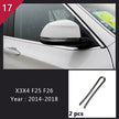 Carbon Fibre Interior Trim Sticker Set (Gearshift / AC / CD / Door Trim) – BMW X3 F25 / X4 F26