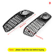 Audi A4 B8 Honeycomb Fog Light / Open Vent Grilles