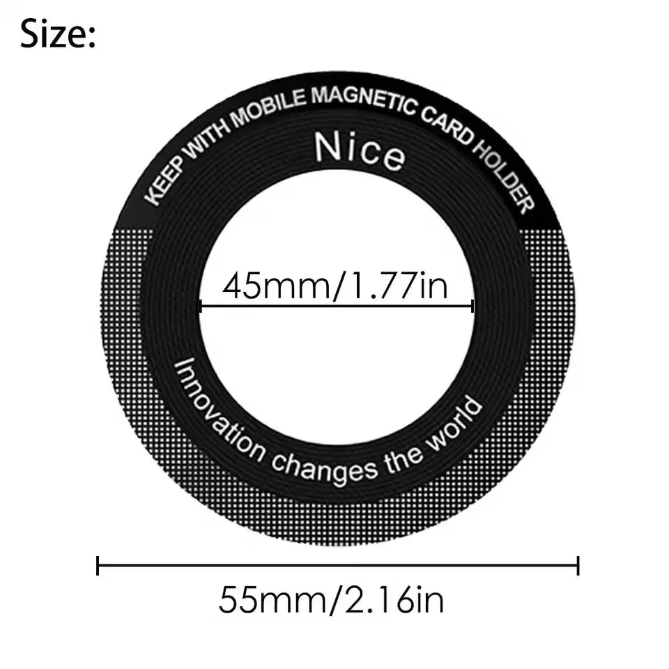 Magnetic Car Phone Holder with 360° Rotation & Foldable Design