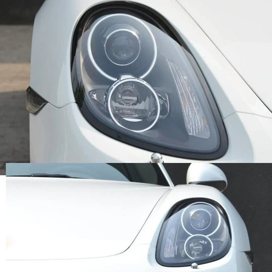 Headlight Lens Cover Pair (2pcs) – Porsche Boxster / Cayman 981 (2014–2016)