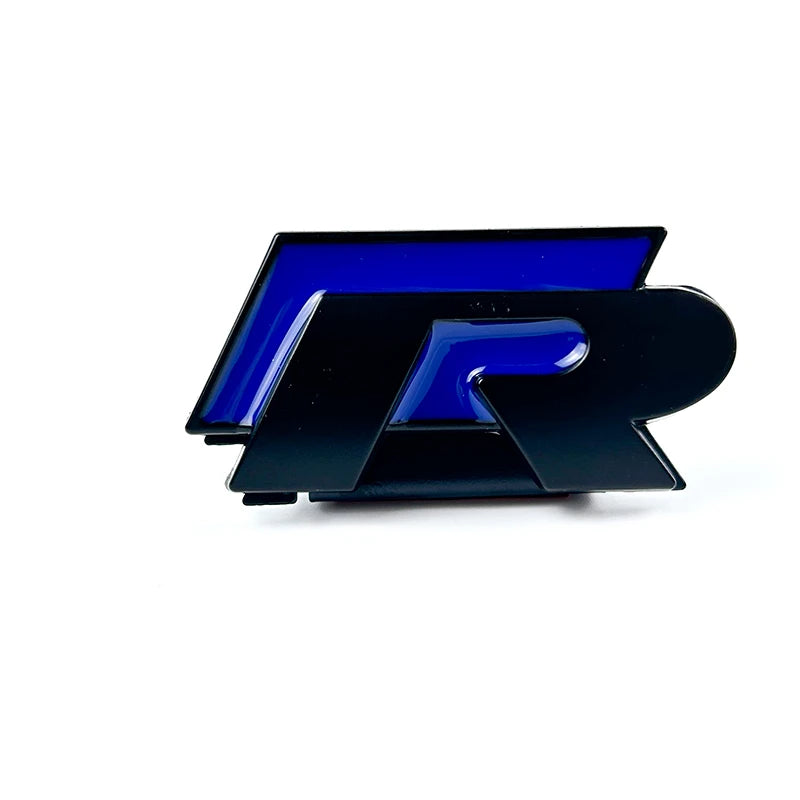 3D Metal R Badge Car Grille Emblem Sticker – Volkswagen