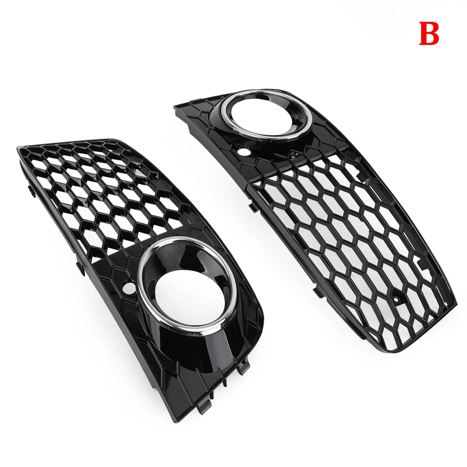 Audi A4 B8 Honeycomb Fog Light / Open Vent Grilles