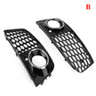 Audi A4 B8 Honeycomb Fog Light / Open Vent Grilles