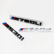 BMW M-Performance Style Rear Boot Badge Letters (Adhesive Emblem)
