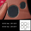 Carbon Fibre Interior Trim Sticker Set (Gearshift / AC / CD / Door Trim) – BMW X3 F25 / X4 F26