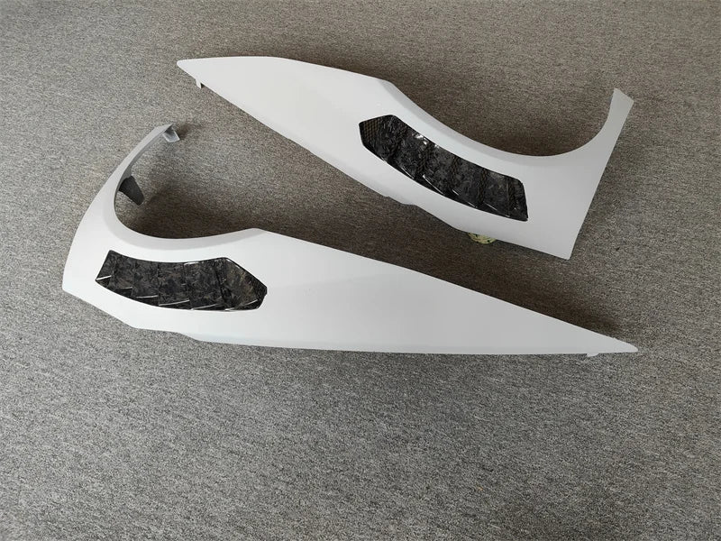 Lamborghini Huracan LP580 / LP610 V-Style Forged Carbon Mudguard (Fender) Upgrade
