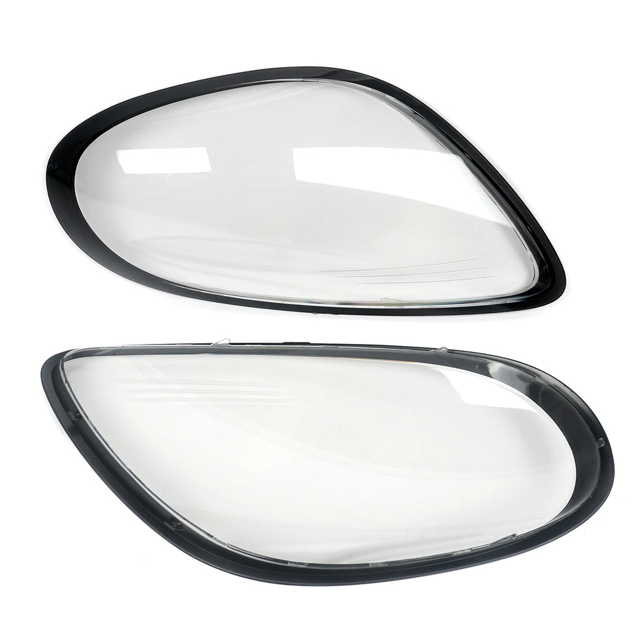 Headlight Lens Cover Pair (2pcs) – Porsche Boxster / Cayman 981 (2014–2016)