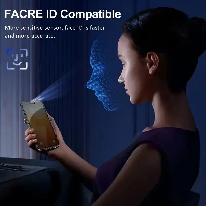 5Pcs Privacy Screen Protector For iPhone X-17