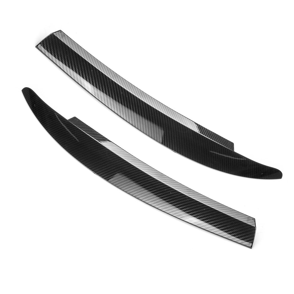 Headlight Eyebrow Eyelid Trim Covers (Gloss Black) – VW Scirocco 2008–2017 (Pair)